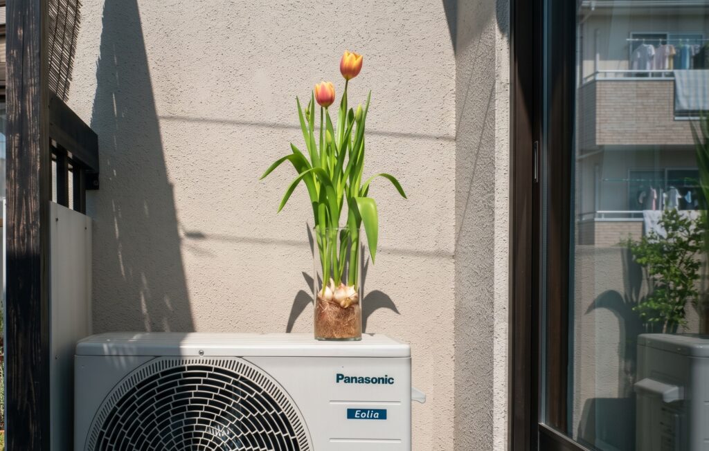 tulip on ac unit