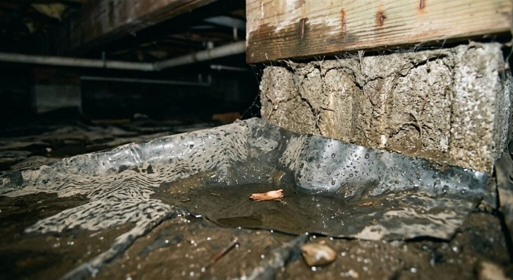 wet crawl space